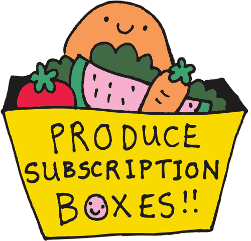 Weekly Produce Subscription Boxes